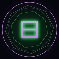 OpenSeed Glyph #70, Rare, Negative space void